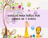8 Vinilos de animales para decorar la habitación de los niños por menos de 7€